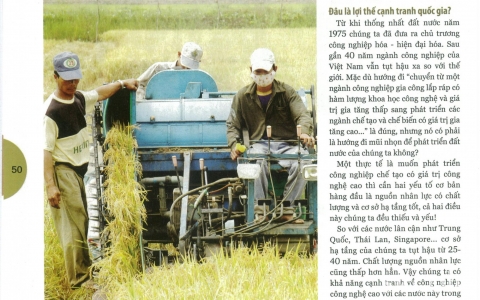 Sao không là nông nghiệp?